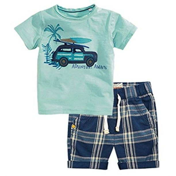 JOBAKIDS Boys 2 Pieces Set Boys Cotton Clothing Set